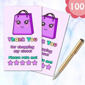 100 Thank You Cards